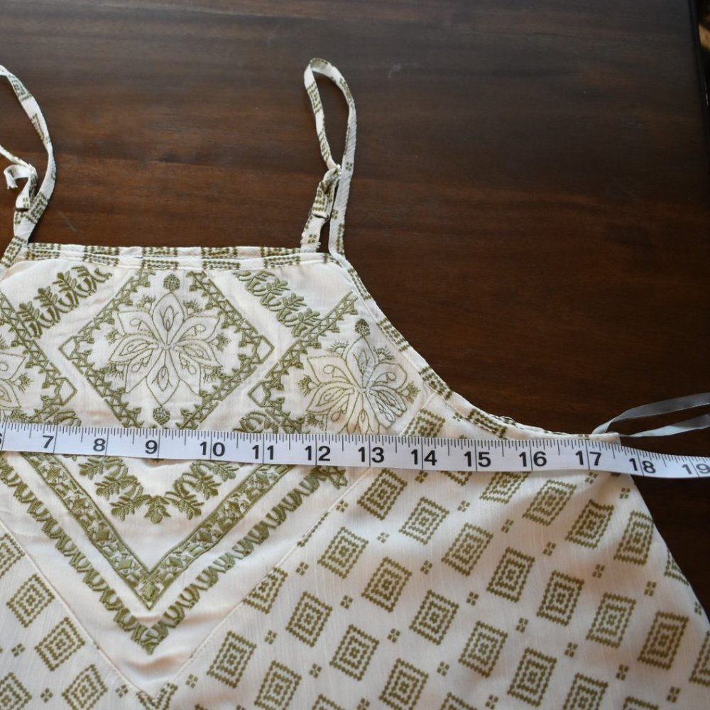 About A Girl Embroidered Tank Top - Picture 4 of 6
